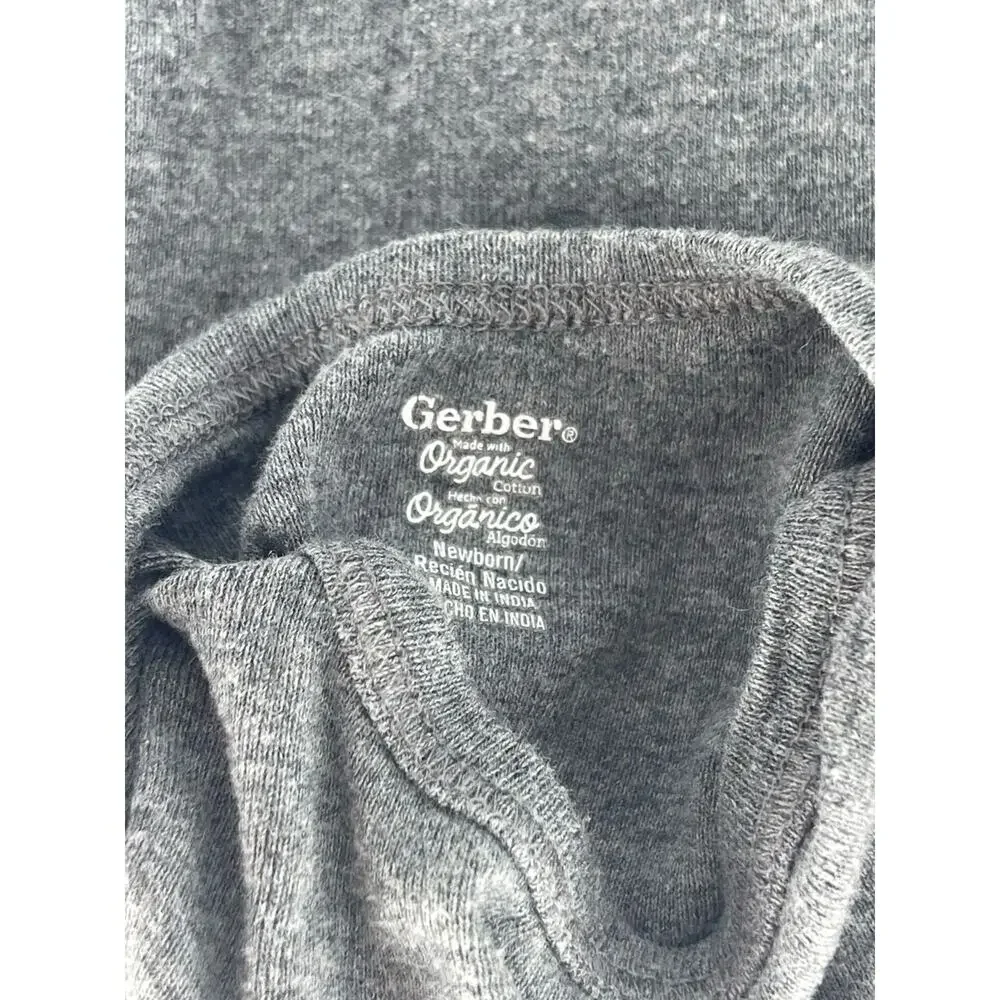 Carters Gerber Bundle Lot of 3 Baby Boys Bodysuits Newborn Short Sleeve